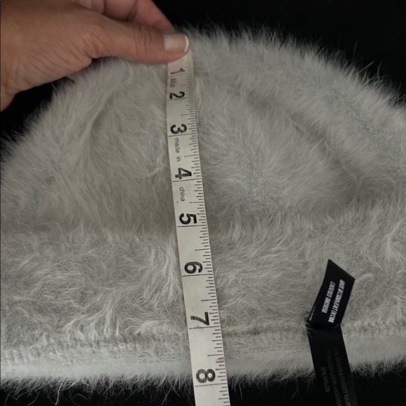 MAKE OFFER Pre-Owned Pankhurst Angora Long Hair Rabbit Fur Spring Hat Very Clean - Picture 8 of 8